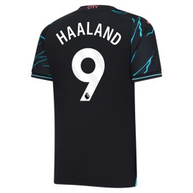 Manchester City Haaland 9 Barn Tredjedrakt 2023-24 Kortermet